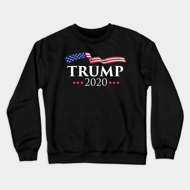 Political Trump 2020 Republican Crewneck Sweatshirt by Your Funny Gifts